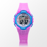 炫彩LCD显屏多功能防水电子表W40010L