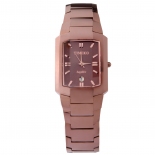 时尚方形正品钨钢男士手表防水石英表W50109G