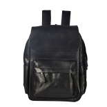 魔术传奇MagoMaga 疯马牛皮真皮多功能搭盖双肩包男包（大包）MSBP031