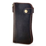 魔术传奇MagoMaga 疯马牛皮真皮长款男士钱包（小包）MSPS001